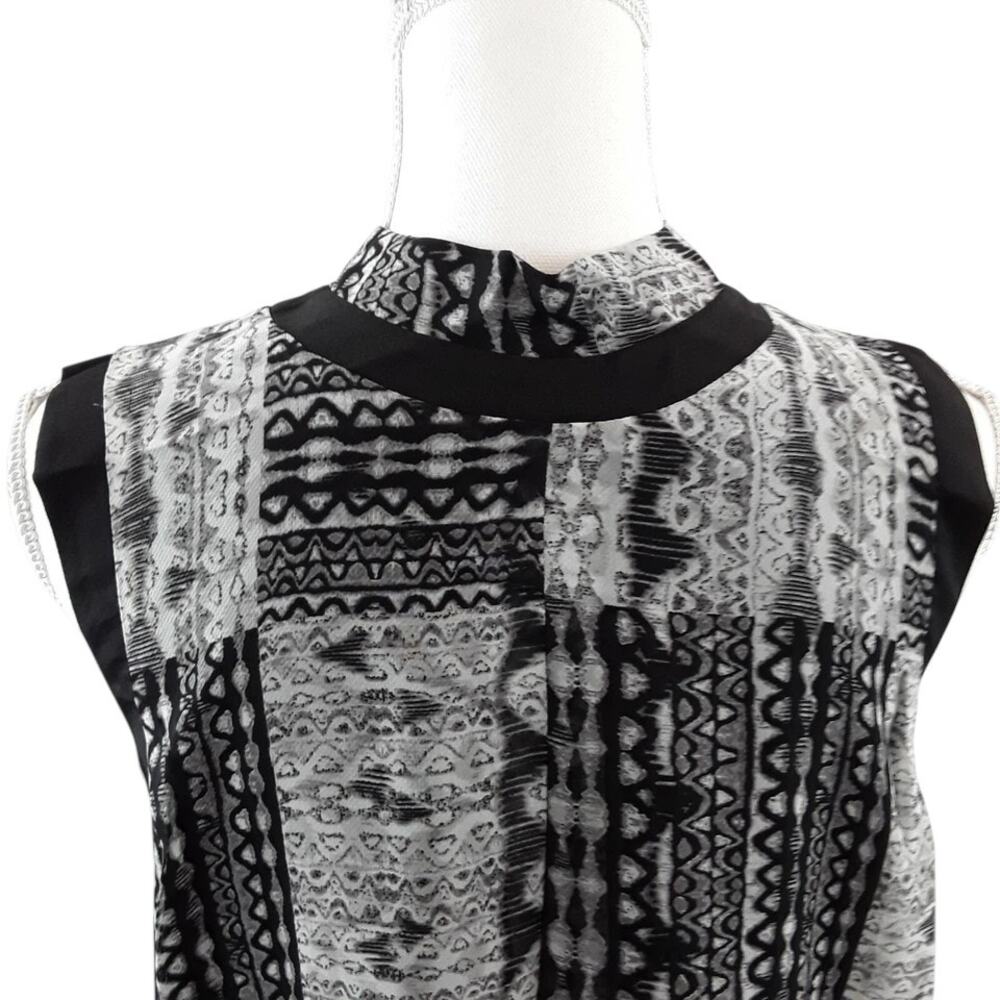 NWT BCBGeneration Patchwork Pattern Contrast Bind… - image 6